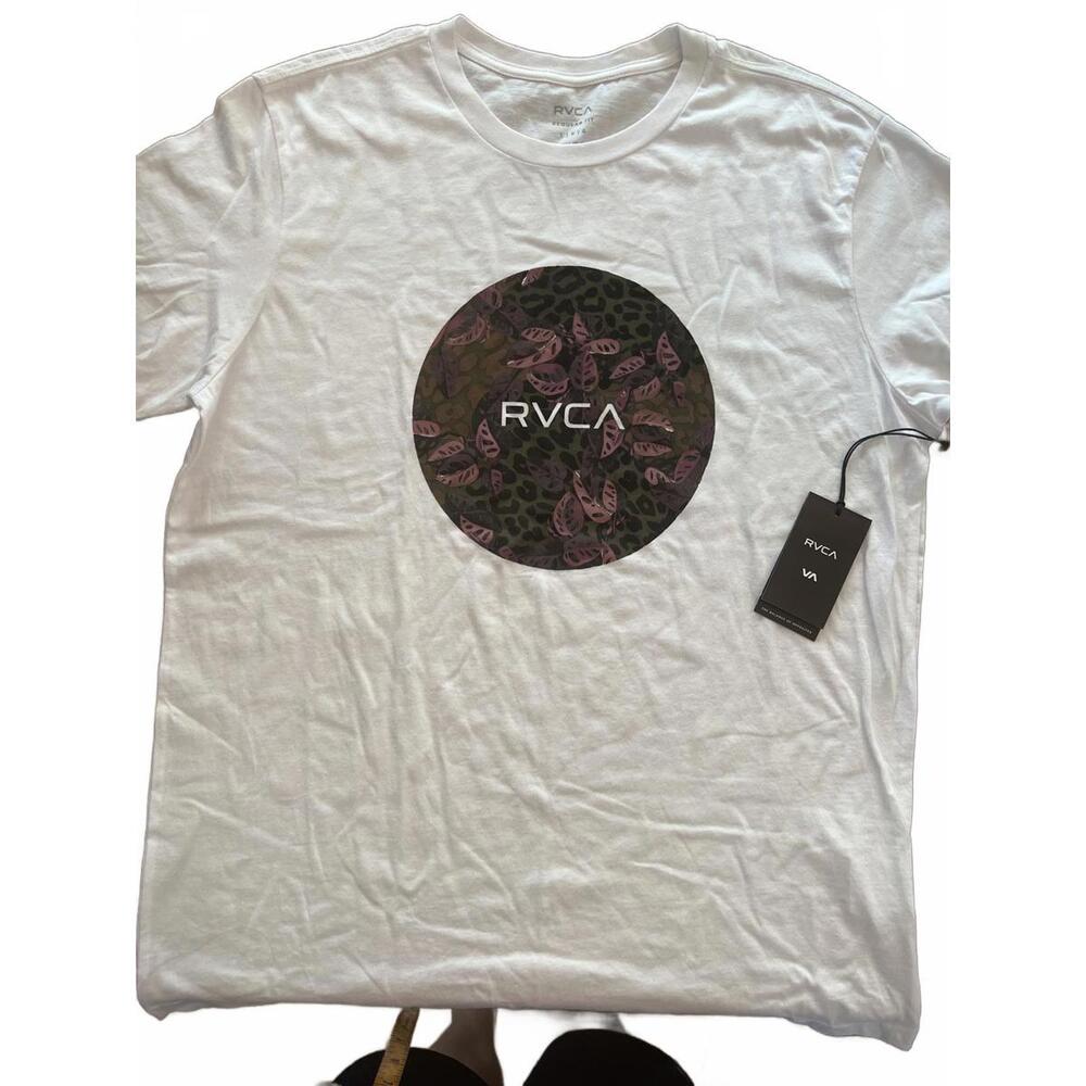 Stylish RVCA Graphic T-Shirt - Balance of Opposites - L